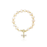 Pearl Little Bee Bracelet Elegant Versatile Women's Jewelry