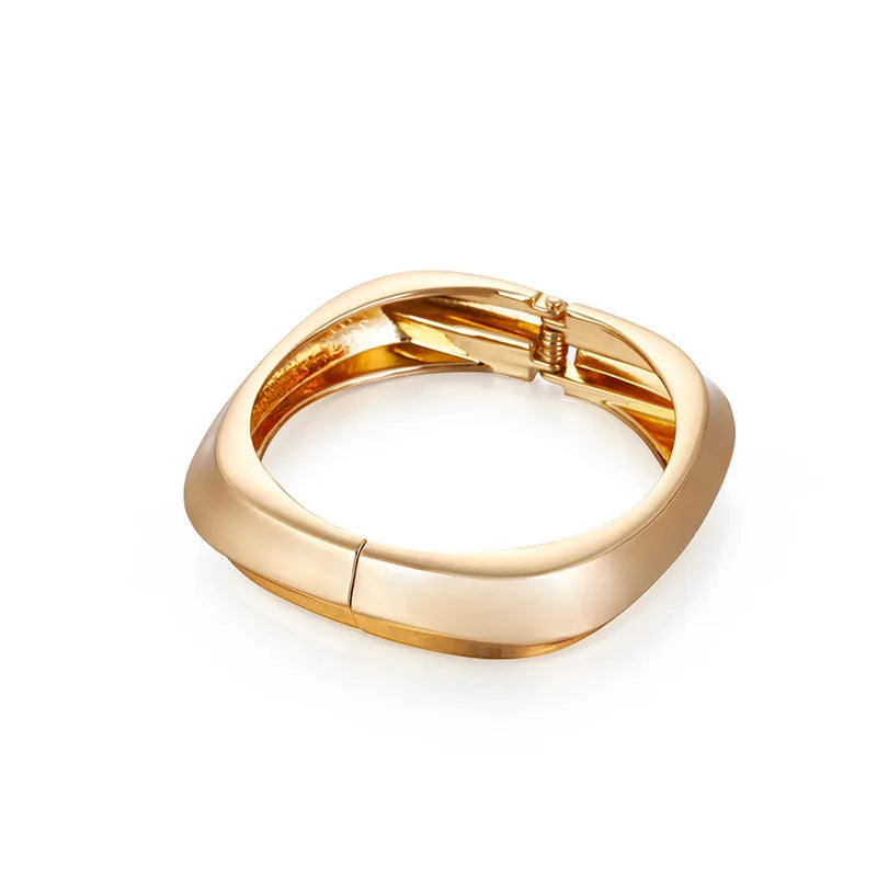 Geometric Bangle Wristband for Women Girls