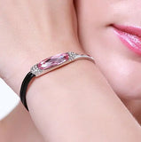 Austrian Crystal Bracelet Women's Hand Bracelets Bangle for Wedding