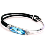 Austrian Crystal Bracelet Women's Hand Bracelets Bangle for Wedding