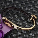 Austrian Crystal Bracelet Women's Hand Bracelets Bangle for Wedding