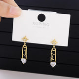 Tassel Star Earrings Long Style Women's Earrings