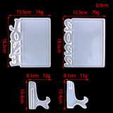 2022/LOVE Photo Frame Epoxy Resin Mold DIY Craft Tools