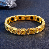 Magnetic Therapy Weight Loss Bracelet Hematite Titanium Steel