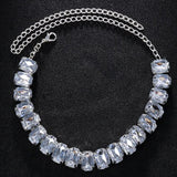 Crystal Pendant Necklace Casual Women Choker Jewelry