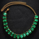 Crystal Pendant Necklace Casual Women Choker Jewelry