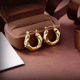 Small Hoop Earrings for Women - High Hanging Party Bijoux