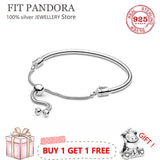 925 Silver Women's Snake Bone Bracelet