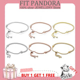 925 Silver Women's Snake Bone Bracelet