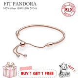 925 Silver Women's Snake Bone Bracelet