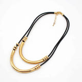 Metal Necklaces Vintage Women Chain Necklace Jewelry Adjustable Necklace