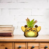 Geometric Giraffe Gypsum Silicone Mold for Succulent Plants