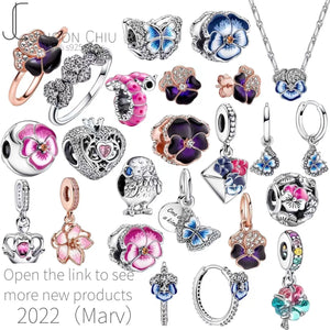 Mother's Gift Jewelry Infinity Hearts Daisy Charm Ring