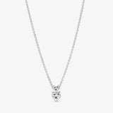 Mother's Double Heart Pendant Necklace