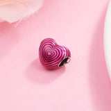 Mother's Love Mama Heart Charm 925 Silver Jewelry for Bracelets