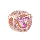 Mother's Love Heart Jewelry Fits Bracelets 925 Silver