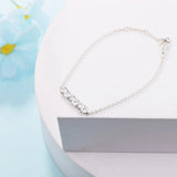 Mom's Silver 925 Bracelet with Endless Hearts Charms - DIY Gift