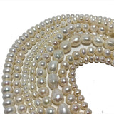 Freshwater Pearl Rice Beads Jewelry Making DIY 5-11MM