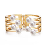 Large Pearl Elastic Bracelet For Women Sweater Accessories