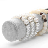 Velvet Bracelet Display Holder for Jewelry Organ
