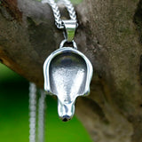 Men's Stainless-Steel Punisher Skeleton Mask Pendant Necklace