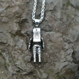 Men's 316L Stainless-Steel Astronaut Pendant Necklace