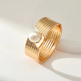 Punk Exaggeration Pearl Bracelet for Women Sweater Accessories