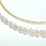 Summer Sweet Love-Shaped Pearl Necklace Girls Clothes Matching