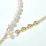 Summer Sweet Love-Shaped Pearl Necklace Girls Clothes Matching