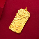 National Tide Xiangyun Unicorn Pendant Men's Necklace