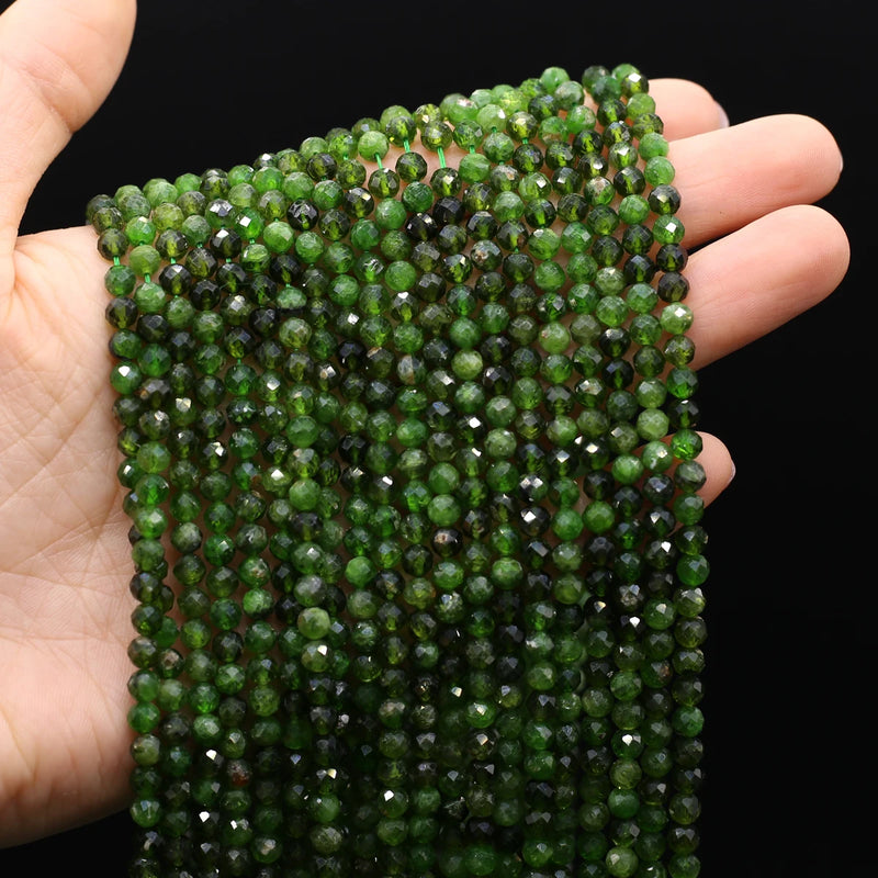 4mm Natural Spodumene Agate Beads for DIY Necklace Making