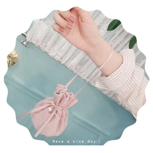 10 pcs Pink Velvet Gift Bag for Jewelry, Candy, Wedding, Birthday