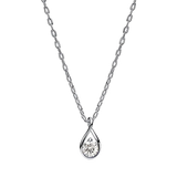 Sparkling Teardrop Bracelet Set - 925 Sterling Silver