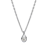 Sparkling Teardrop Bracelet Set - 925 Sterling Silver