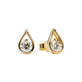 Sparkling Teardrop Bracelet Set - 925 Sterling Silver