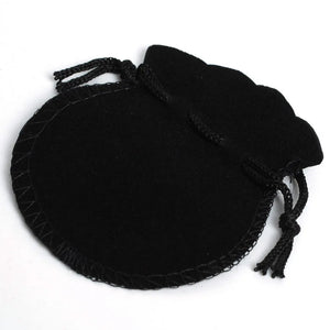 100pcs 70*80mm Velvet Drawstring Pouch/Jewelry Bag