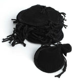 100pcs 70*80mm Velvet Drawstring Pouch/Jewelry Bag