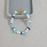 14KGF Pearl Beads Bracelet For Women Fine Jewelry