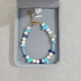 14KGF Pearl Beads Bracelet For Women Fine Jewelry