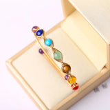 Multicolor Morganite Beaded Bracelets Women Fine Jewelry