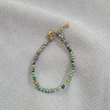 18KGF Bracelet Natural Stone Crystal Jewelry For Women Gift