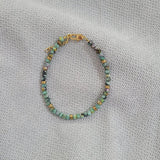 18KGF Bracelet Natural Stone Crystal Jewelry For Women Gift