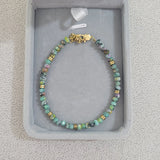 18KGF Bracelet Natural Stone Crystal Jewelry For Women Gift