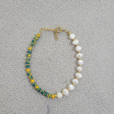 18KGF Freshwater Bracelet Nature Stone Jewelry