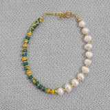 18KGF Freshwater Bracelet Nature Stone Jewelry
