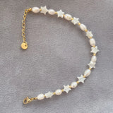 18KGF Freshwater Pearl Bracelet Women Jewelry