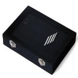 24 Grids Rose Red Velvet Jewelry Box Organizer for Women