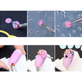 30 Styles 3D Acrylic Nail Art Silicone Mold Mould Kit