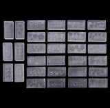30 Styles 3D Acrylic Nail Art Silicone Mold Mould Kit