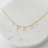 Minimalist Pearl Choker Necklace Pendant Jewelry